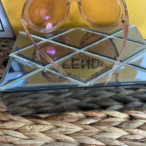 Tom Ford Pink Translucent Sunglasses - Picture 8 of 8